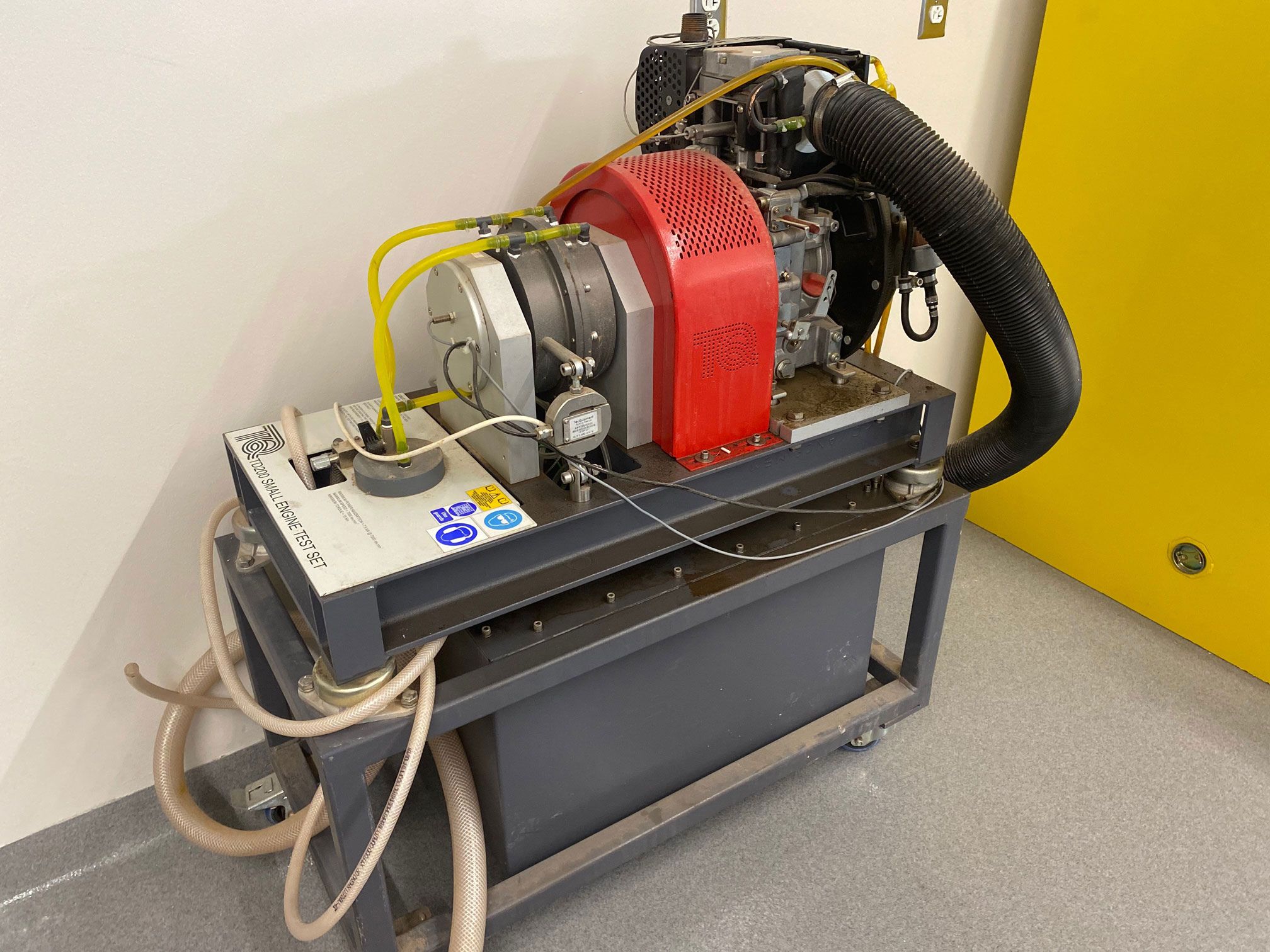 8. Small engine test stand