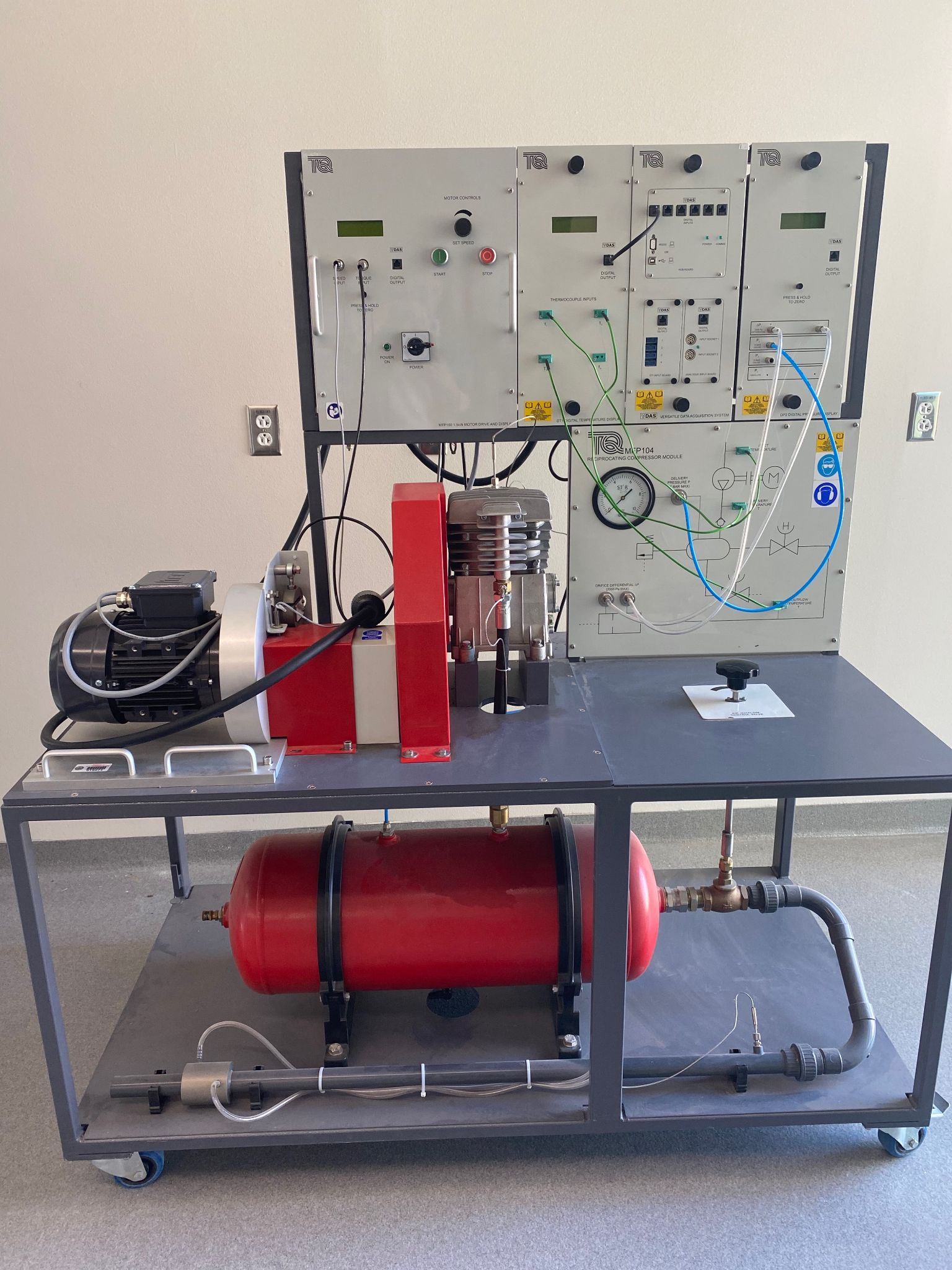 12. Instrumented air compressor