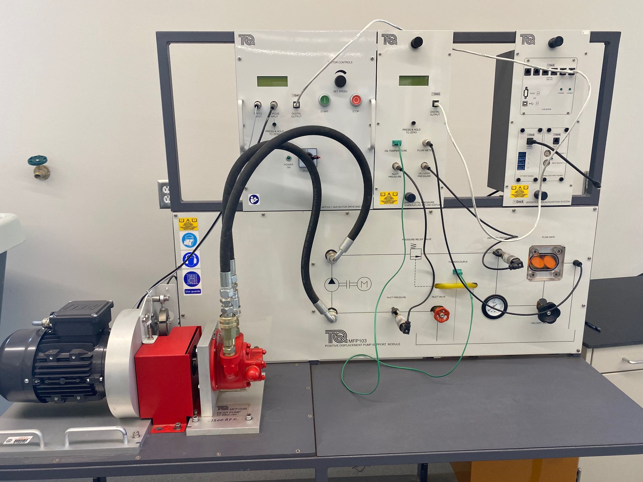 13. Positive displacement pump module