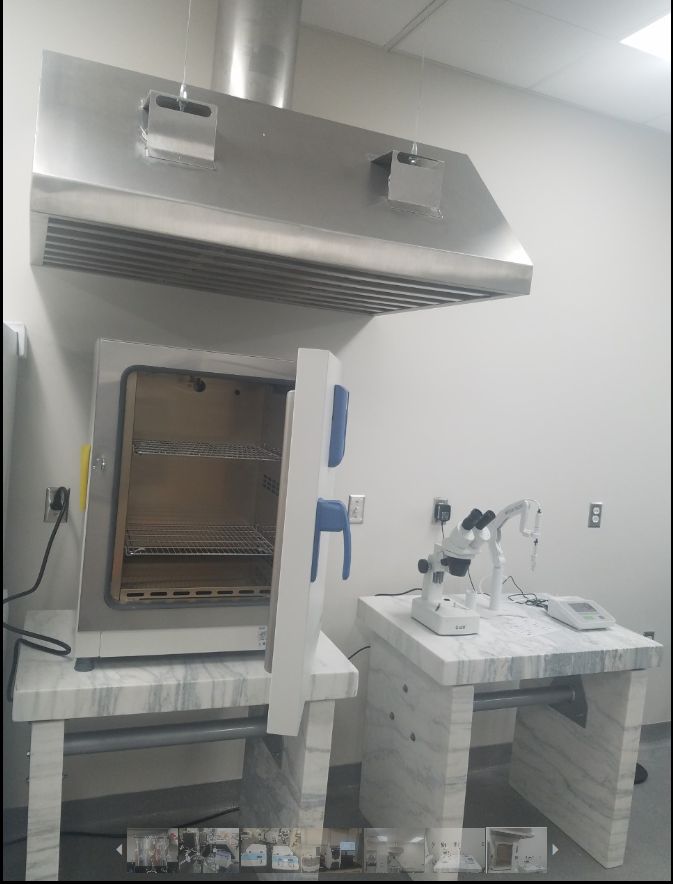 High Temperature Oven and Exhaust System