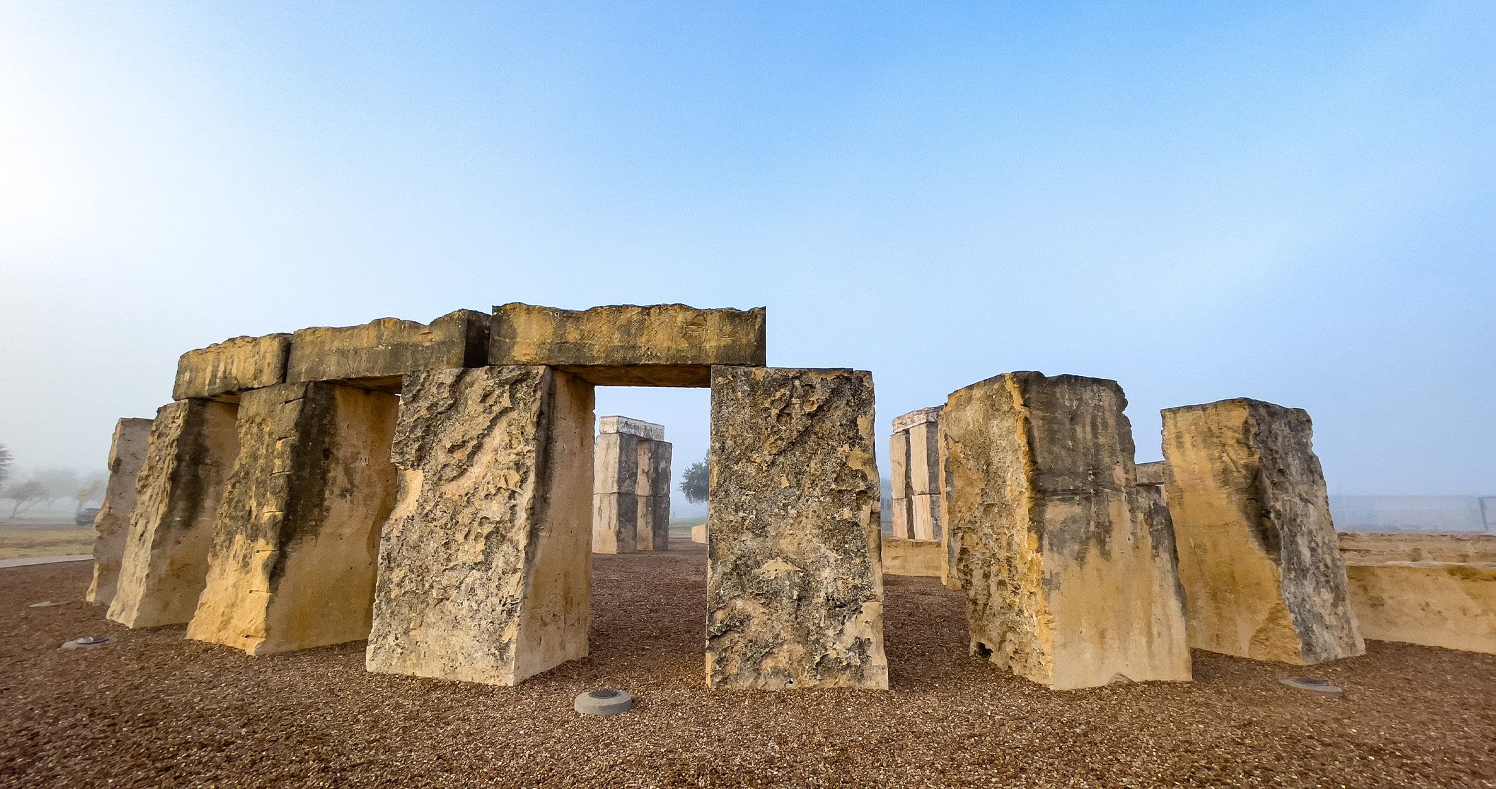 Stonehenge replica landmark