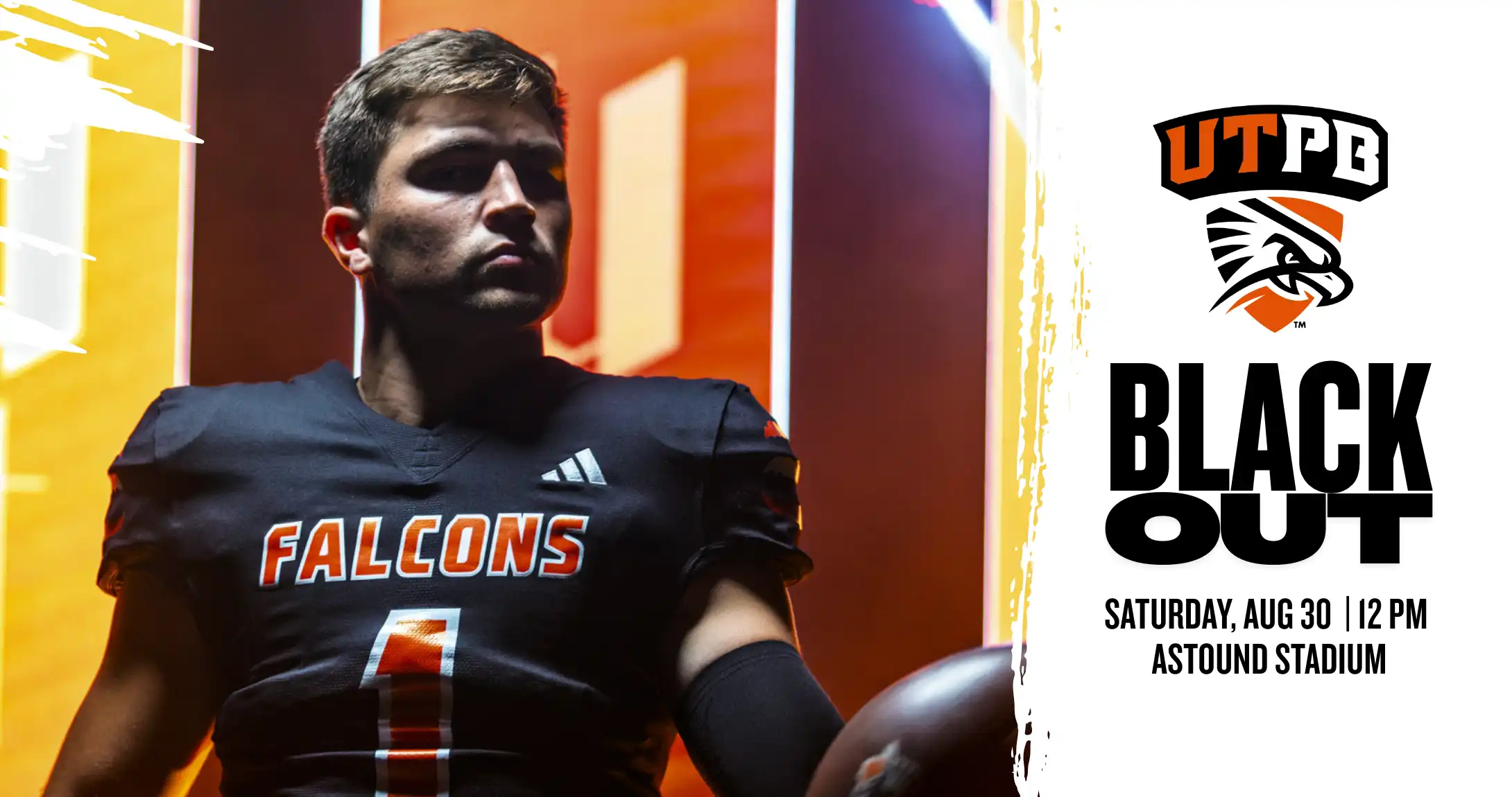 Black Out August 30th 6pm at Astound Stadium - UTPB Football Returns