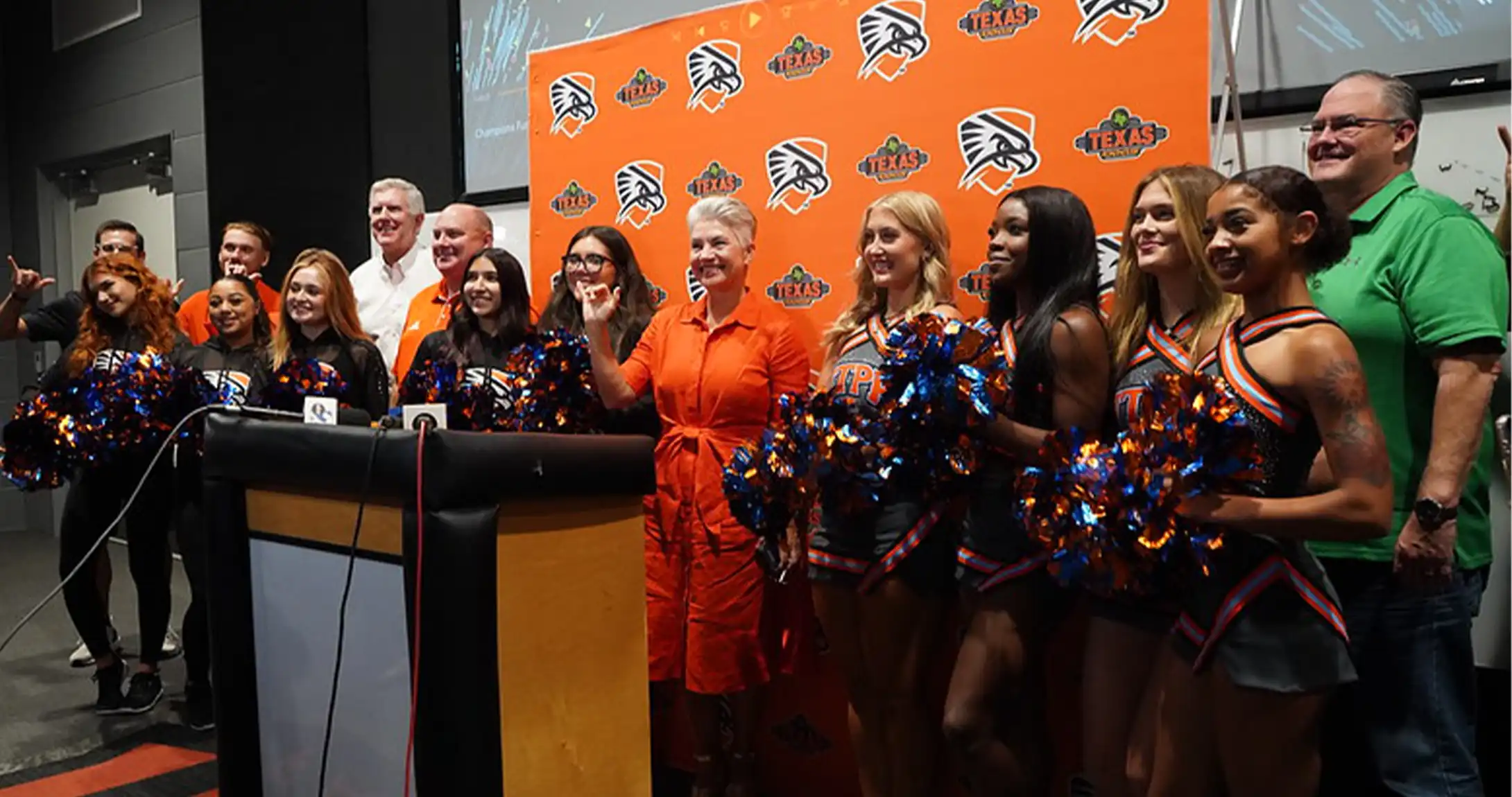 press conference where champion fund goal was raised to 1.25 million