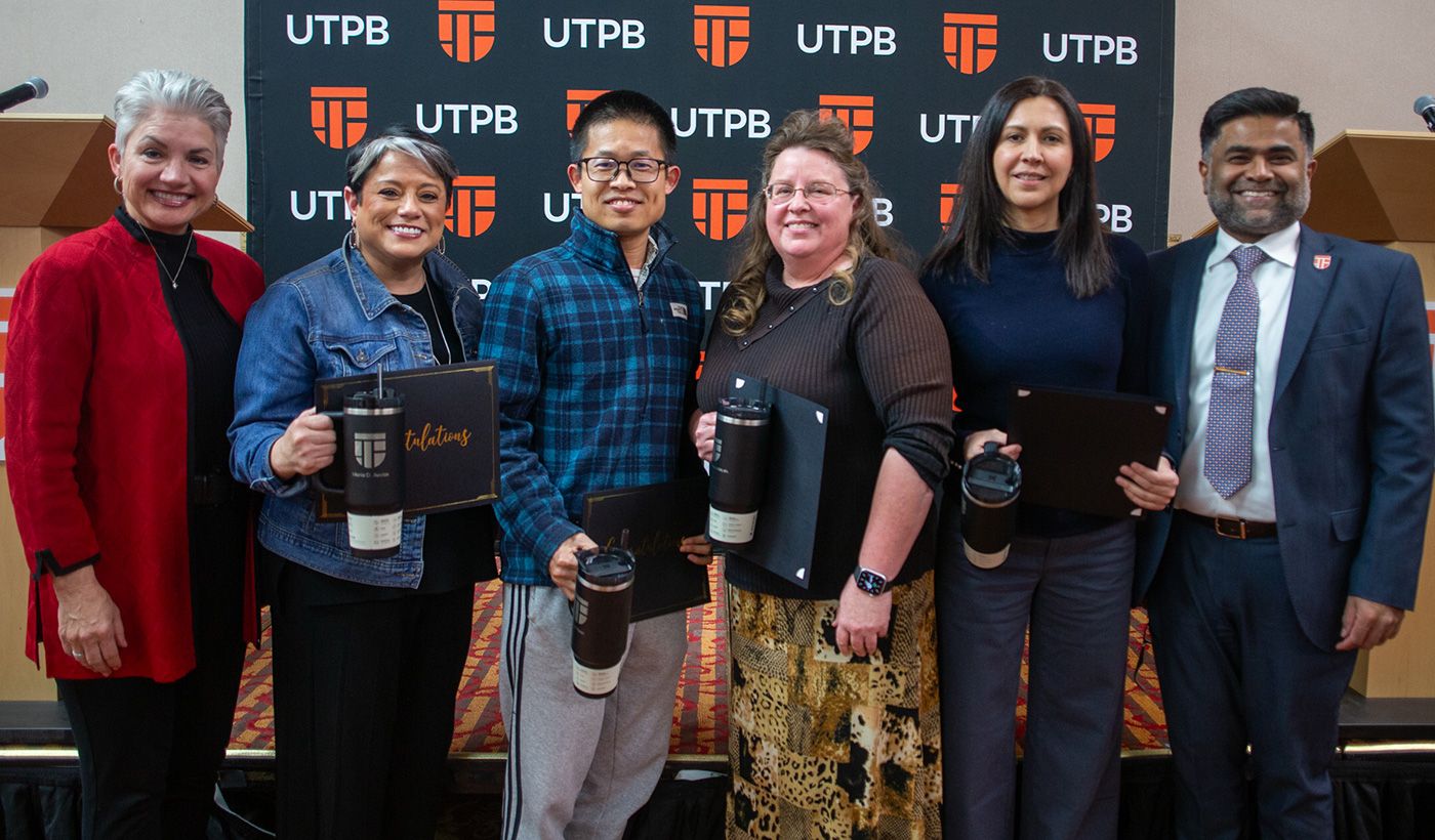 UTPB Health Sciences Faculty and Staff award winners