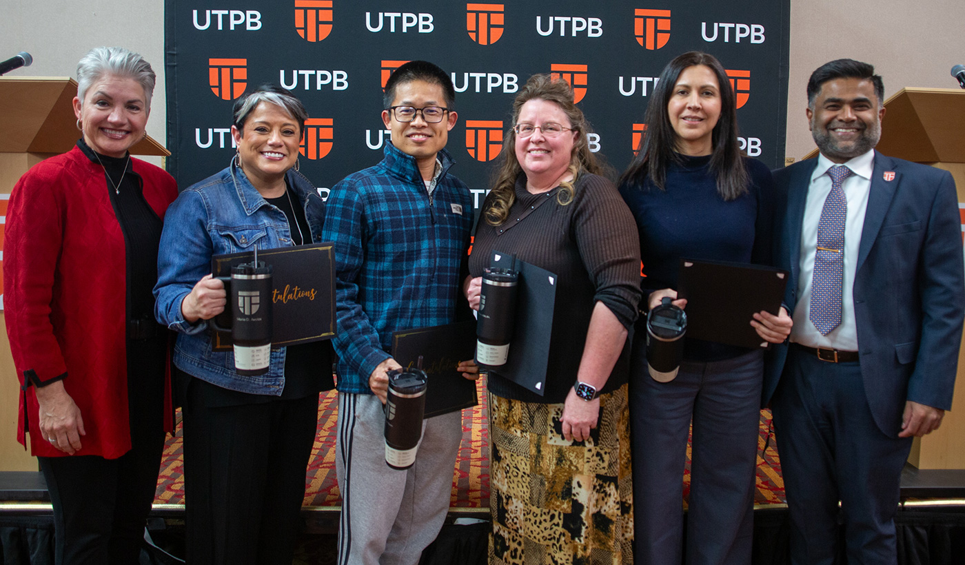 UTPB Health Sciences Faculty and Staff award winners