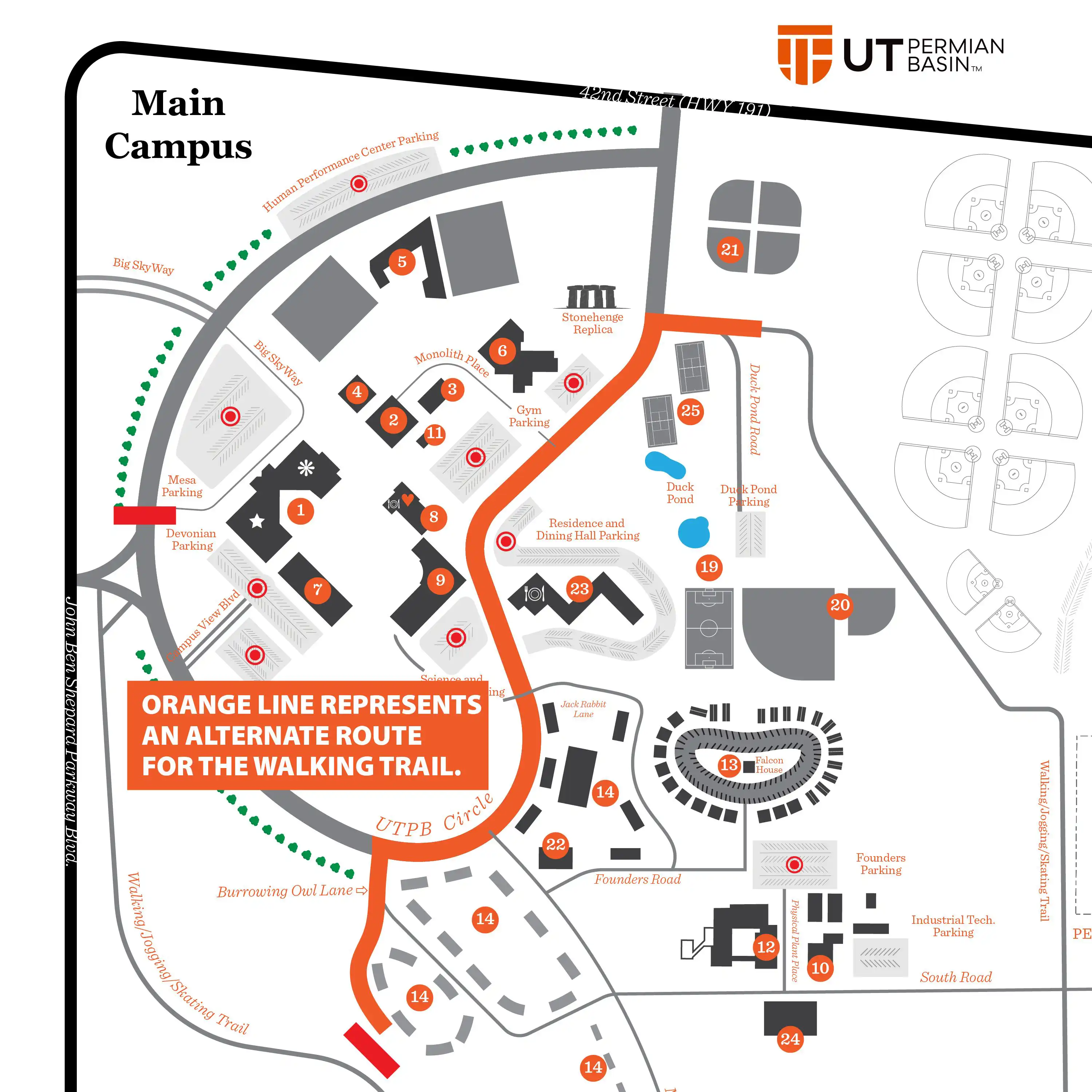 Map Campus Closures
