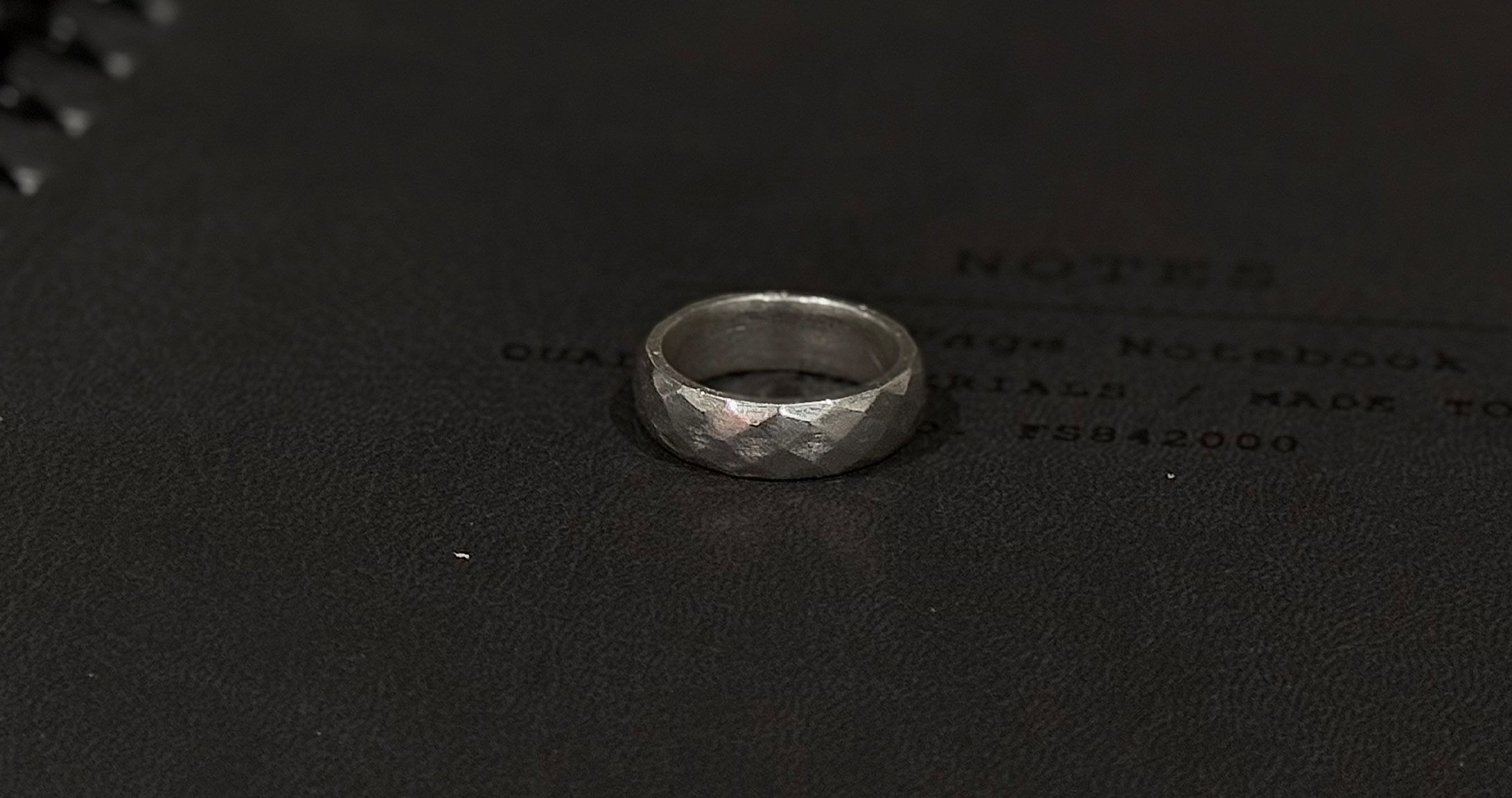 student crafts engineers ring