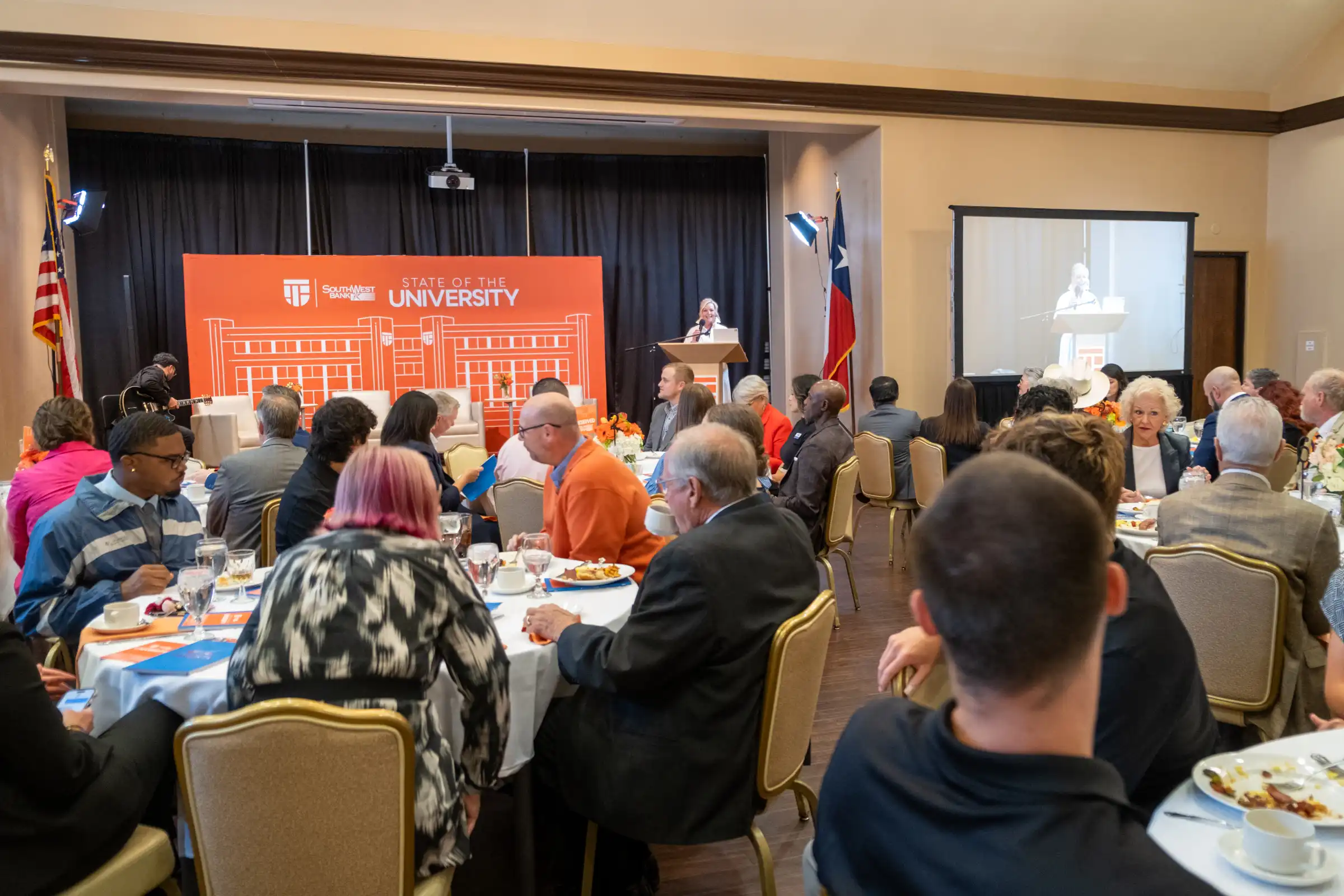 UTPB state of the university crowd