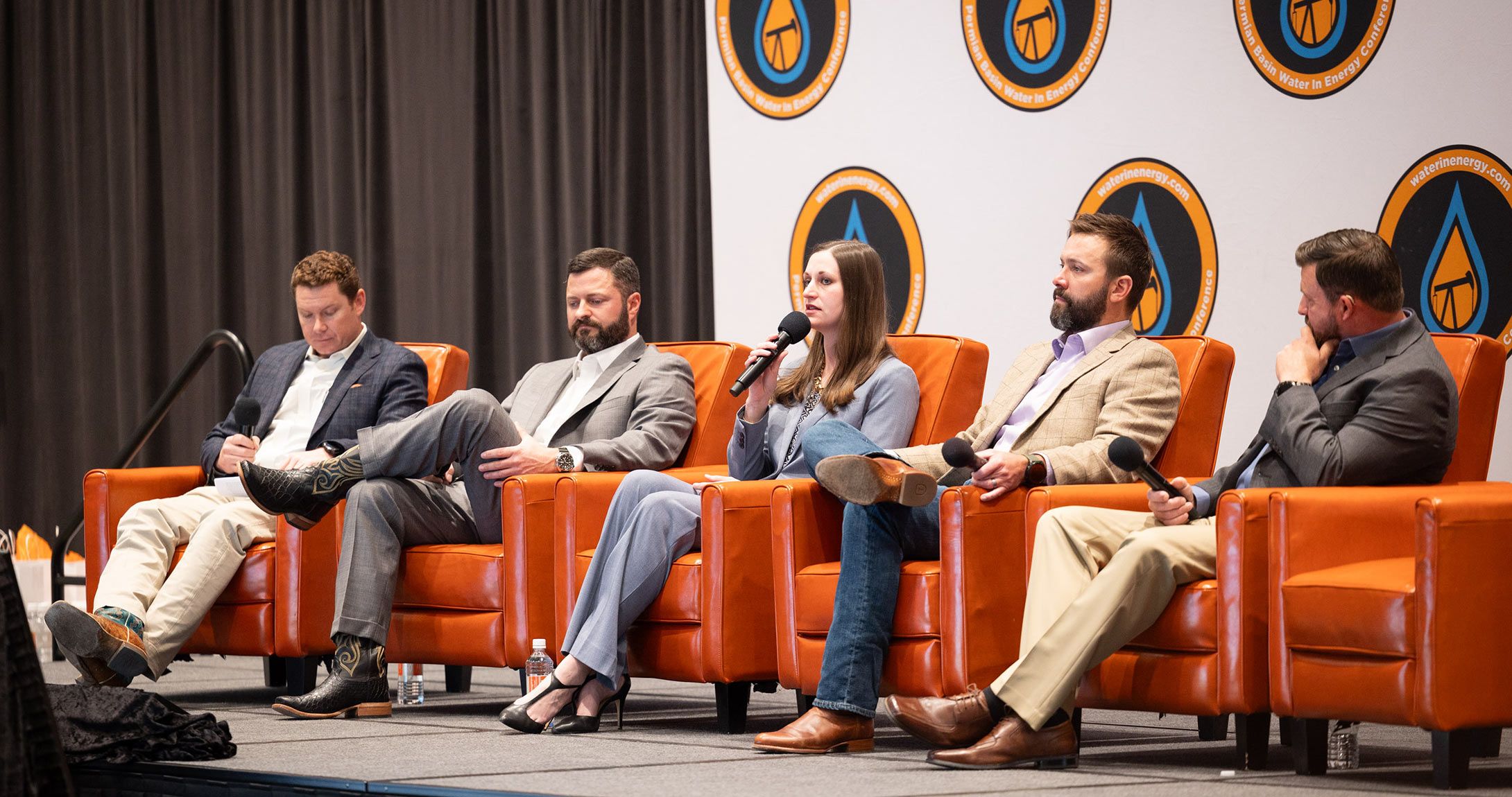 5 panelists speaking at UTPB 2024 Water in Energy Conference