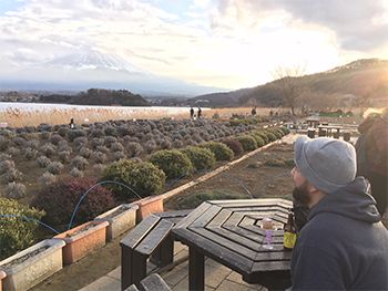 Ernest Aragon at the Great Wall of China